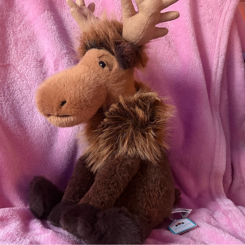 BNWT Birchly moose jellycat